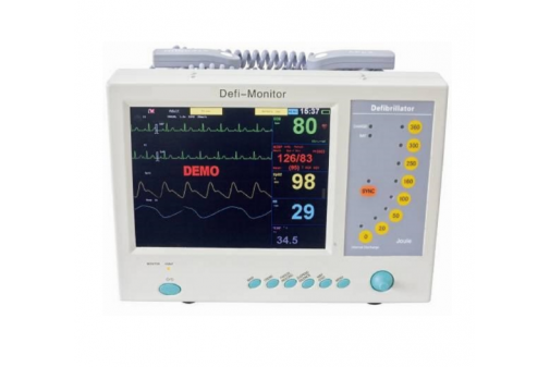 Cardiac Defibrillator Monitor Medical Devices Prototype